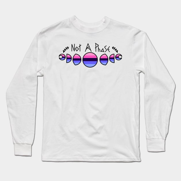 Not a Phase- Omnisexual Long Sleeve T-Shirt by Beelixir Illustration